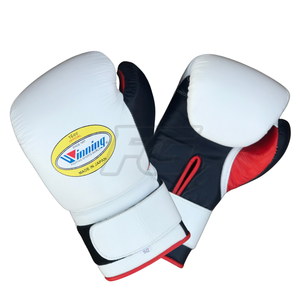 Gants de boxe de compétition en cuir de vachette premium à lacets pour entraînement en salle de combat – Fabricant de marques privées - Product Image 3