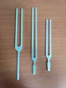 Diapason RADICAL en aluminium lesté pour démonstration des fréquences de battement en laboratoire de physique, très utile pour les OEM - Product Image 1
