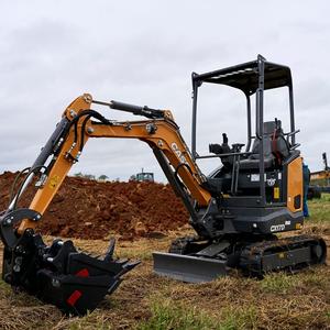 Mini-excavatrice hydraulique de 3,5 tonnes avec moteur Kubota, machine de terrassement, micro-excavatrice agricole et d'ingénierie, avec certifications CE et EPA - Product Image 6