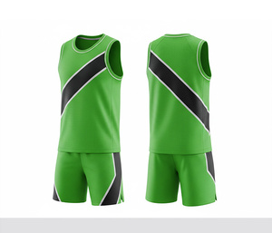 Camiseta y pantalones cortos de baloncesto personalizados, sublimación, secado rápido, poliéster transpirable, ropa deportiva de equipo para hombres, mujeres y jóvenes - Product Image 3