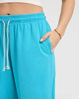 Joggers surdimensionnés personnalisés de qualité supérieure pour femmes, pantalons de survêtement en molleton avec cordon de serrage, tissu doux au toucher, vente en gros de joggers à jambes larges pour femmes