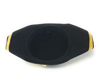 Sombrero Bicorne Napoleónico de Fieltro de Lana Negra Ajustable para Exteriores, Reproducción Histórica de Gorra de Disfraz, Sombreros Navales Franceses Bicorne Napoleónicos