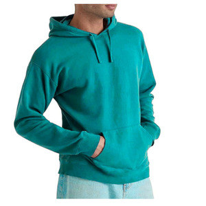 Men's Winter Hoodie Sweatshirt Breathable 100% Cotton Eco-Friendly Loose Fit 480g Long Sleeve Pullover Pocket <b>Design</b> Custom Logo - Product Image 1