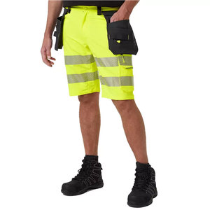 High Visibility Reflective <b>Cargo</b> Safety Shorts Multi Pockets Hi Vis <b>Work</b> Safety Construction Shorts by Star Crystal Enterprises - Product Image 5