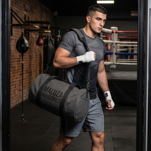 MALUZA INDUSTRIES Sac de sport multifonctionnel pour raquettes de tennis et de badminton, imperméable, grande capacité 30-40L, rembourré, à bandoulière - Product Image 5