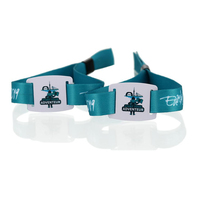 Prix d'usine 213 215 216 Bracelet RFID tissé pour événements, concerts, festivals et cartes d'accès pour enfants