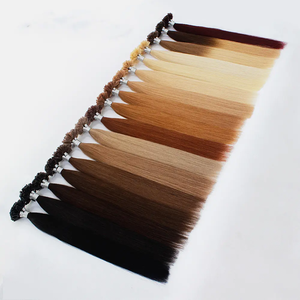 Extensiones de Cabello Natural con Punta Plana, Aspecto Realista y Seguro contra el Calor, Ideal para Estilismo de Salón - Product Image 1