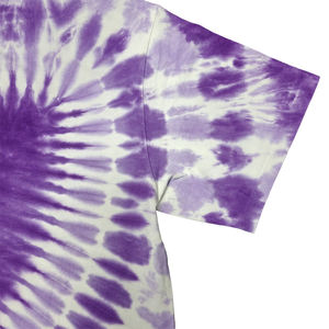 Camiseta Unisex de Manga Corta, 100% Algodón, Estilo Casual, con Estampado Tie-Dye en Forma de Corazón, Personalizable - Product Image 3