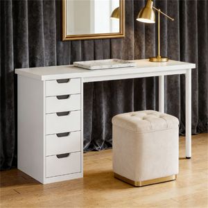 Scrivania per Computer in Stile Moderno con Spazio di Archiviazione, Scrivania per Ufficio e Studio dal Design Elegante - Product Image 4