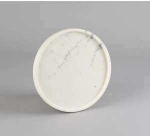 Plateau en marbre de qualité supérieure avec structure robuste pour présentation en boutique et décoration intérieure moderne - Product Image 1