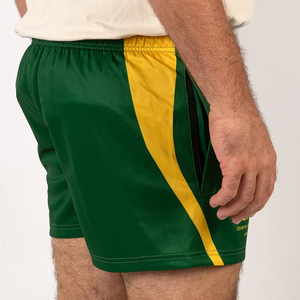 Shorts Micro Solides Écologiques pour Hommes en Gros – Anti-boulochage, Taille Élastique en Polyester, Séchage Rapide, Tissu Satiné – Idéal pour la Gym, la Natation et la Plage - Product Image 3