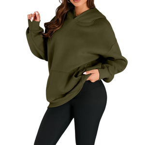 Hoodies personnalisés pour femmes et hommes, en polaire, très tendance, haute qualité, coupe oversize, épaules tombantes, colorés, collection 2026 - Product Image 4