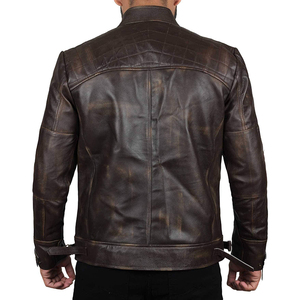 Nouvelle arrivée, veste en peau de mouton, taille plus, élégante, de haute qualité, imperméable, coupe-vent, respirante, mode d'hiver, personnalisable, pour homme - Product Image 6