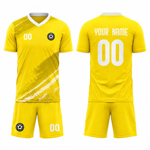 Uniforme de Fútbol Corto Sublimado Personalizado al por Mayor, de Secado Rápido, 100% Impreso, Calidad Profesional, Unisex, para Equipos - Product Image 4