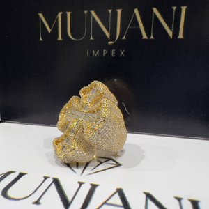 Bague en or 10k 14k pour homme, sertie d'un diamant de laboratoire taille baguette, certifié IGI, bijoux fins. - Product Image 5