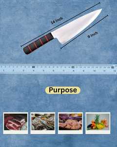 Custom Handmade Best Supplier Cooking Stainless Steel 14" Handmade Stainless Steel Chef <b>Knife</b> Olive Wood Handle - Product Image 4