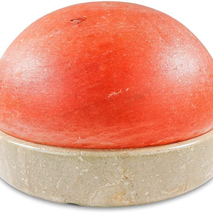 Lampe à dôme de sel de l'Himalaya thérapeutique pour les pieds et les mains, masseur détoxifiant en cristal naturel, relaxation profonde, thérapie par la chaleur, anti-stress - Product Image 4