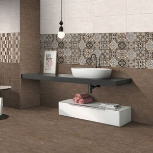 Carrelage mural en céramique blanc brillant 300x600, design minimaliste, pour bureaux d'entreprise haut de gamme et infrastructures commerciales - Product Image 3