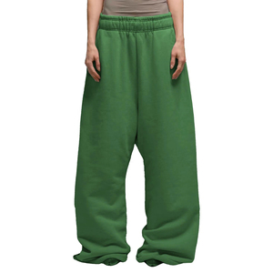 2025 Custom Streetwear Oversize <b>Men</b> Flared <b>Jogger</b> Sweat Pants Side Stripe Wide Leg Baggy French Terry Flared Sweatpants for <b>Men</b> - Product Image 5