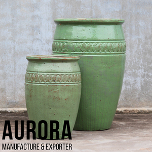 Pots à plantes en céramique fabriqués au Vietnam, décorations pour la maison, prix raisonnable, vente en gros à bas prix, ajustables. - Product Image 2