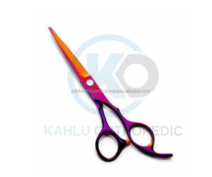 Tijeras de Entresacar para Diestros, para Uso en Salón y Barbería, Duraderas, para Cortar el Cabello, Marca KAHLU ORTHOPEDIC, Profesionales, de Acero Inoxidable - Product Image 3