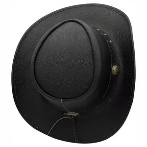 Sombreros de Vaquero de Cuero Personalizados, Precio Bajo al por Mayor, Premium, para Viajes al Aire Libre, Casuales, Unisex, para Todas las Estaciones - Product Image 6