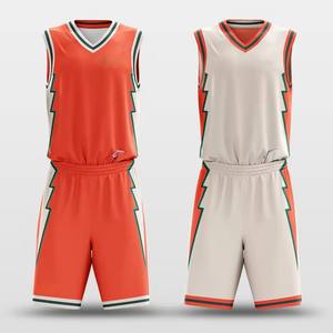 Uniforme de Baloncesto Reversible para Hombre y Mujer, Económico, Juvenil, para Práctica, Chaleco de Baloncesto, Proveedor de Uniformes de 2 Piezas - Product Image 4