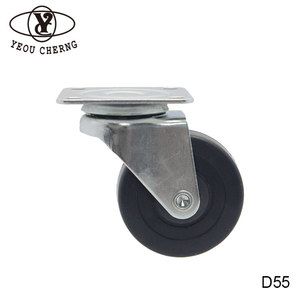 Roues en nylon YEOU CHERNG D55 50 mm pour chaises de bureau et mobilier commercial OEM - Product Image 1