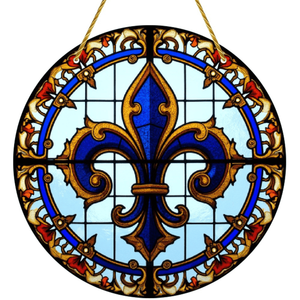 CIFbuy Atrapasueños Acrílico Iridiscente Azul para Ventana, Decoración Festiva para Fiestas, Adorno de Cristal para TikTok y para Temu - Product Image 3