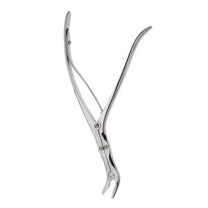Best Price Beyer Single Spring Stainless Steel Finish <b>Polish</b> Double Curved Forceps Manual CE ISO Certified BY Blush Surgical - Product Image 4