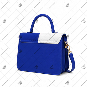 กระเป๋าถือสตรีแบบสะพายไหล่ปักลายสีสันสดใสของชมรม Zeta Phi Beta กรีก ขายส่ง กระเป๋าถือแบบสั่งทำพิเศษ - Product Image 2