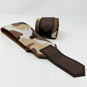 Brown Color Deadlifting Wrist Wraps Best Selling Modern Design <b>Straps</b> With Custom Designed Logo Wholesale Cheap Price Wraps - Product Image 2