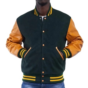 2023 Wholesale <b>Chinese</b> Winter Barber Mens Cheap Zipper Customized logo Cheap Custom Varsity <b>Jackets</b> - Product Image 1