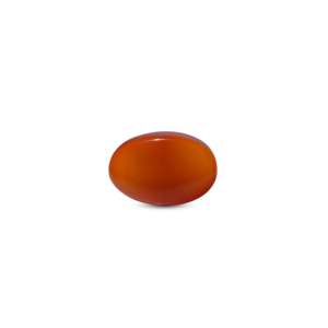 Yemeni Aqeeq Loose Gemstone 16.65 Carat Oval Cabochon for Fine Jewelry - Product Image 1