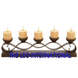 Light Luxury Retro Metal Candle <b>Holder</b> Nordic Style Fashion <b>Brass</b> Antique Finished <b>Candlestick</b> High-End Desktop Decoration - Product Image 3
