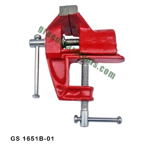 Tornillo de Banco de Acero de Alta Resistencia con Base Fija y Mordazas de 1.5, 2, 2.5 y 3 Pulgadas, Herramienta Manual para Taller | N.º de artículo GS-1651B-04 - Product Image 2