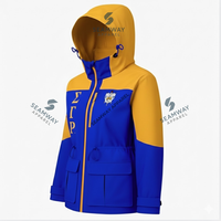 Veste de pluie en softshell à capuche de qualité supérieure pour femmes, vente en gros de la sororité Sigma Gamma Rho, veste universitaire imperméable