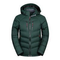 Doudoune matelassée épaisse imperméable coupe-vent à col montant, style classique d'hiver, manteau chaud et portable