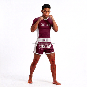 Conjunto de Shorts de Boxeo, Kickboxing y Muay Thai, Camiseta de Compresión, Equipo de Lucha, OEM, ODM - Product Image 2
