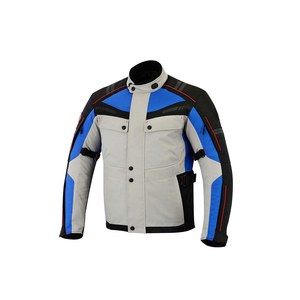 Vestes Run Apparel, veste de moto à blocs de couleur, vêtements de moto en textile coupe-vent, équipement de protection pour toutes les saisons, vêtements de protection pour l'extérieur - Product Image 4