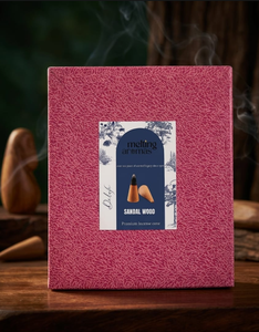Conos de Incienso de Aceites Esenciales de Sándalo de Alta Calidad, Varillas Aromáticas para Aromaterapia, Cono de Fragancia para Meditación en el Hogar, Orgánico y Ecológico - Product Image 2