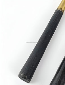 Ensemble de 5 couverts de luxe en métal avec manche en or noir deux tons, couteau à dîner, fourchette et cuillère - Product Image 3