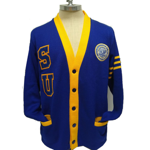 High Quality Kapa Alpha Psi Custom Embroidery Logo Factory Manufactured Knitted <b>Cardigan</b> <b>Sweater</b> Sorority Fraternity <b>Sweater</b> - Product Image 1