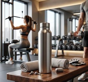 High End Stainless Steel Water <b>Bottle</b> – Vacuum Insulated, Leak-Proof Cola Shape Flask <b>for</b> Gym, Office, Travel & School - Product Image 2