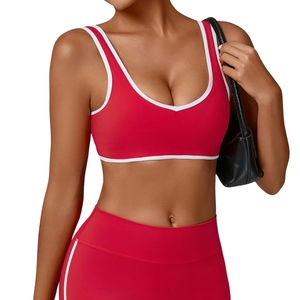 Sujetador Deportivo Cruzado de Nailon y Spandex para Mujer, Personalizado al por Mayor, Ecológico, Reversible, para Yoga, Gimnasio, Running y Ropa Deportiva - Product Image 2