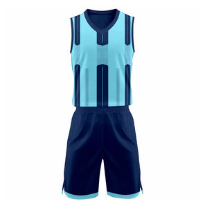 Ensemble d'uniformes de basketball pour hommes, noir avec bordure rose, maillot sans manches et short, 100 % polyester, évacuation de l'humidité, coupe classique - Product Image 3