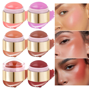 Multi-use 6 colors <b>blush</b> cream moisturizing High pigment long lasting waterproof <b>blush</b> cream private label - Product Image 1