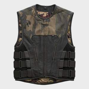 Chaleco de Cuero Estilo Camuflaje para Hombre, Modelo Hunt Club - Product Image 1