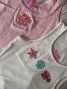 Summer wear seed beaded embroidered tank <b>top</b> stylish Elegant seed bead embroidery tank <b>top</b> sleeveless wear - Product Image 4