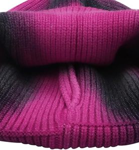 2025 Custom New Style Tie <b>Dye</b> Men's Winter Warm Knitted Beanie Hat Slouchy Stripe <b>Wool</b> Beanie 2026 - Product Image 3